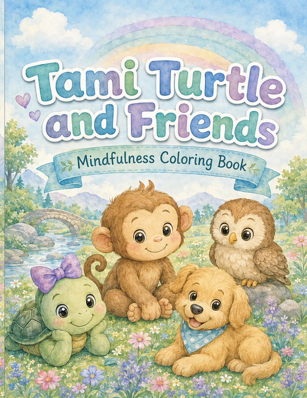 Tami Turtle and Friends Mindfulness Coloring Book: Breathing, Feelings, Kindness, and Calm for Kids Ages 3-8